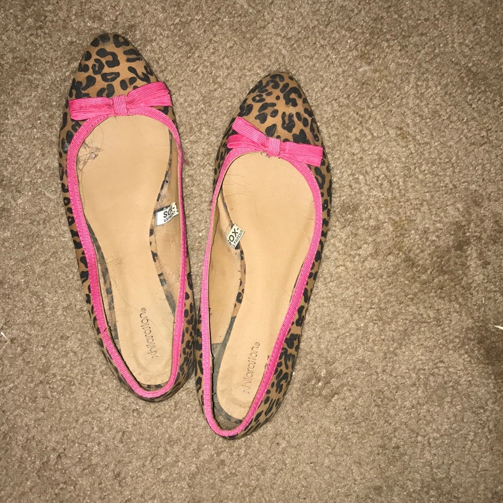 Target cheetah print flats